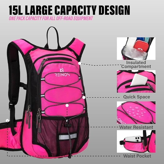 Hydration Pack Backpack with 3L Water Bladder - Image 2