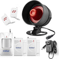 KERUI Home Security System Indoor Outdoor Weather-Proof Siren Window Door by KERUI