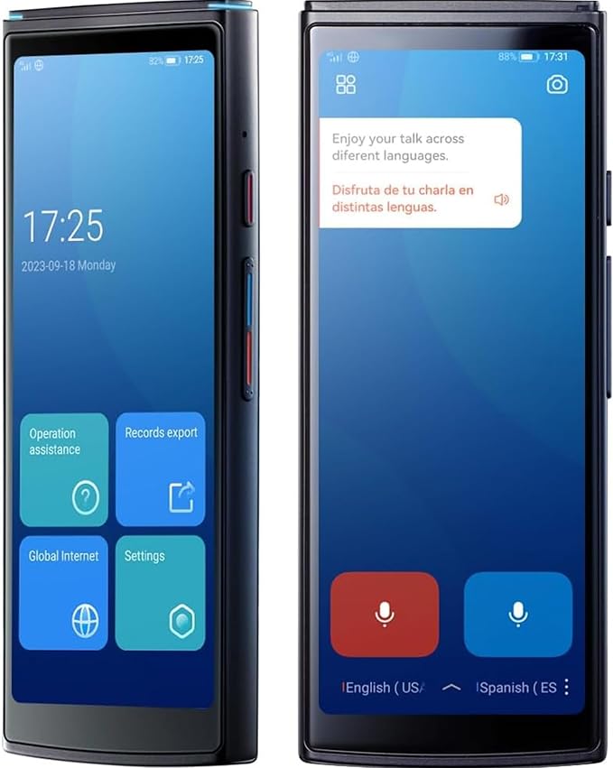 Language Translator Device, Two-Way Instant Voice Translator by Jarvisen