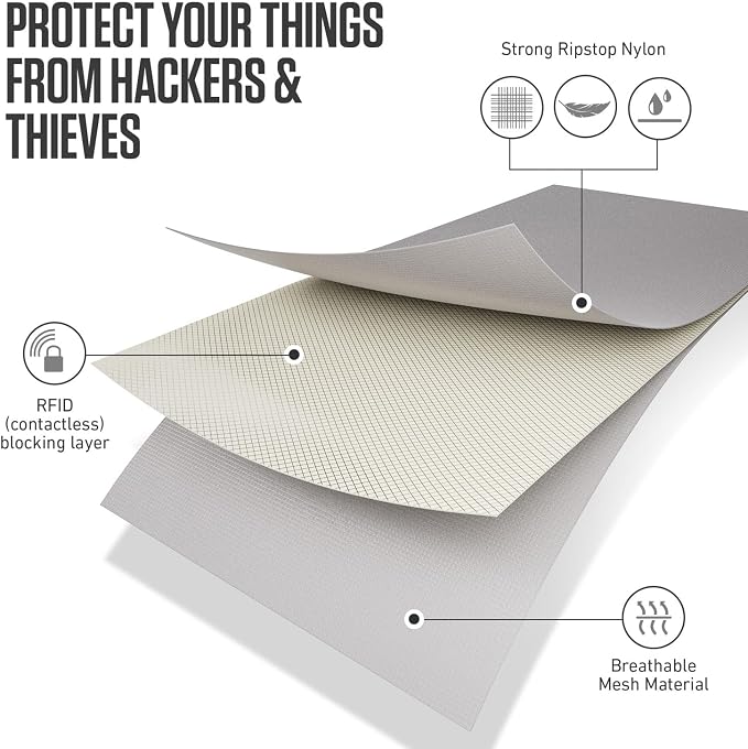 VENTURE 4TH Passport Holder Neck Wallet - Image 5