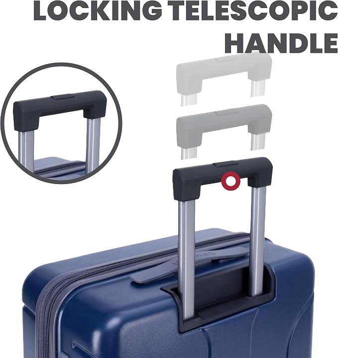 Spyder Carve 3 Piece Set with 360° Spinner Wheels, TSA Approved Lock - Image 6