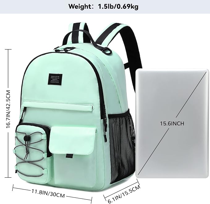 Lohol Casual Backpack for Teen Boys Girls, Stylish Daypack - Image 2