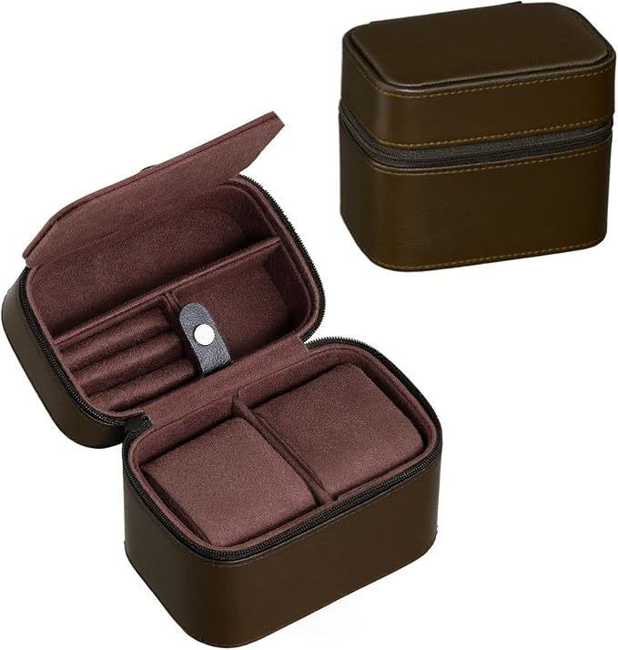CONBOLA 2 Watch Travel Case for Men by CONBOLA