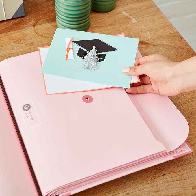 Savor | 2025 Edition The Folio™ Document Organizer | Custom Dyed Cloth-Bound - Image 4