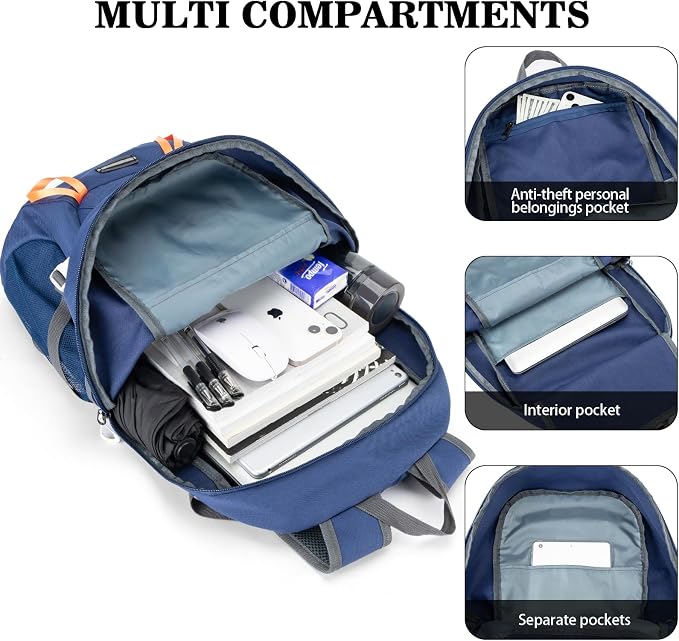 Hiking Backpack, Large 35L Travel Backpacks - Image 2