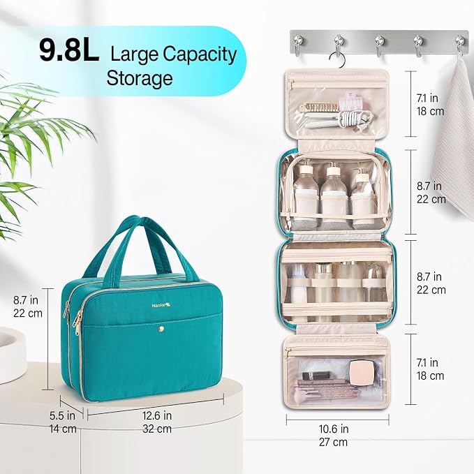 Hanke Hanging Travel Toiletry Bag - Image 2