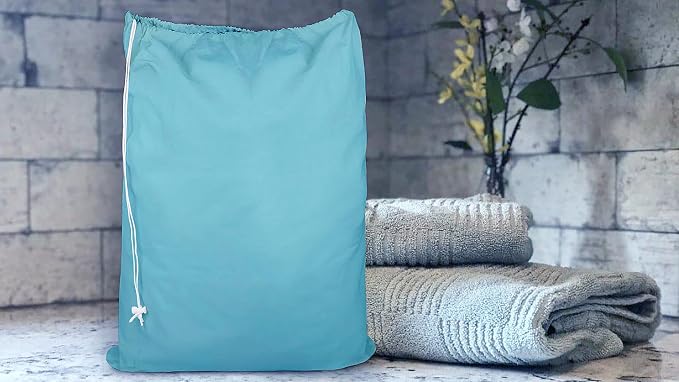 Urban Villa Laundry Bag Canvas|Dirty Clothes Travel Laundry Bag|Machine - Image 5