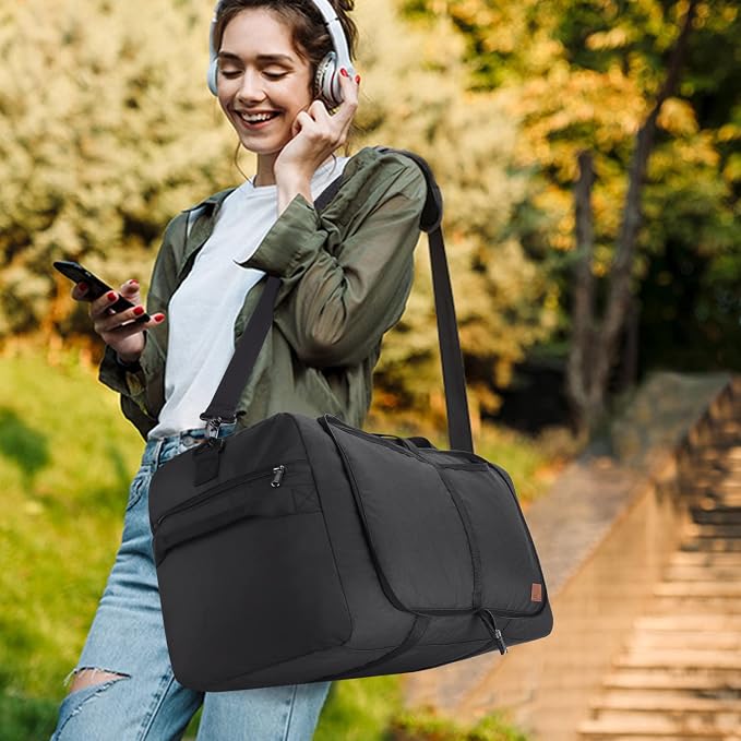 100L Duffle Bag for Travel, Extra Large Foldable Waterproof Travel Duffel Bags - Image 8