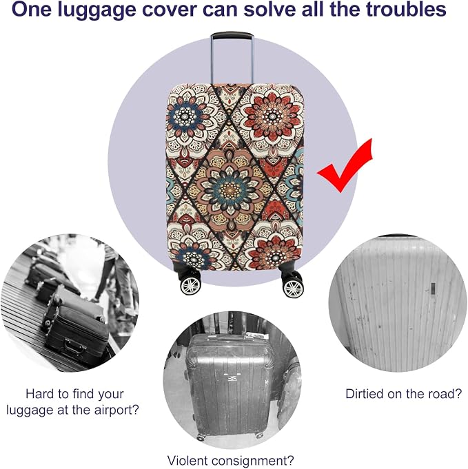 7-Mi Travel Trolley Case Cover Protector Suitcase Cover 22"-24" Trolley case - Image 4