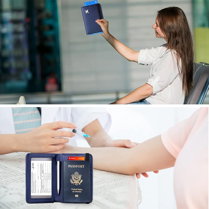 ZOPPEN Passport Holder Wallet, Passport Cover Travel Wallet Women Travel - Image 4