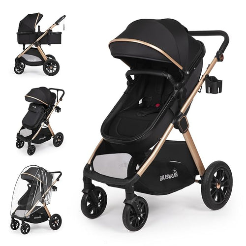 6-in-1 Convertible Baby Stroller by BIUSIKAN