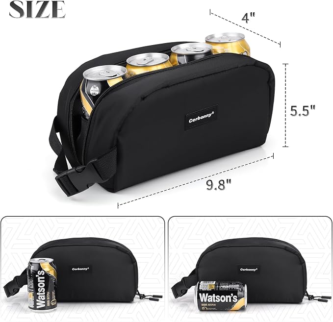 Small Cooler Bag Freezable Lunch Bag - Image 4