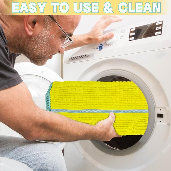 2PCS Shoe Washing Machine Bgs, Laundry Shoe Bags - Image 3
