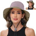 Sun Hats for Women Bucket Hat UV Protection Fishing Hat Wide Brim Safari Hats 2 by ZOORON