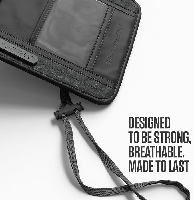 VENTURE 4TH Passport Holder Neck Wallet - Image 4