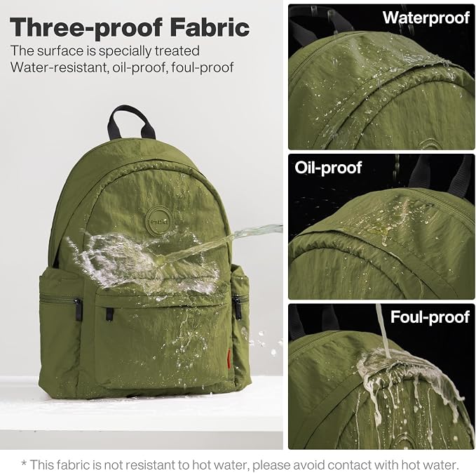 mixi Outdoor Lightweight Backpack Casual Carry On Laptop Backpack Travel Bookbag - Image 4