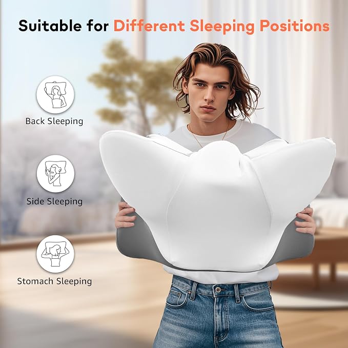 Dual-Height Cervical Neck Pillow - Image 7