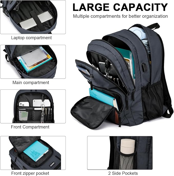 School Backpack for Teen Boys & Girls - Image 2