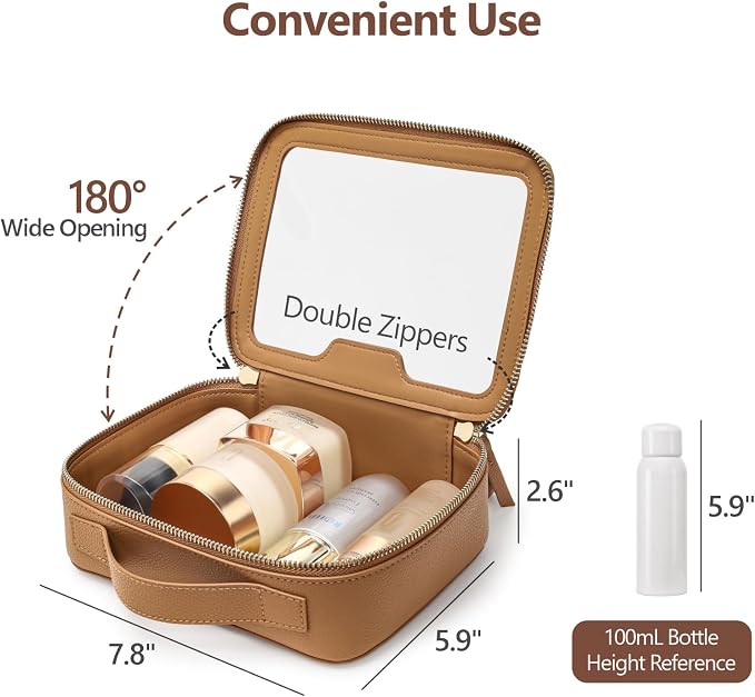 PACKISM Medium Clear Makeup Bag - Image 6