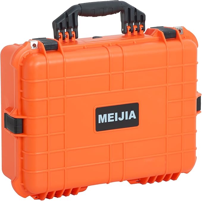 MEIJIA Portable Waterproof Protective Case, Hard Camera Case, Customized Fit - Image 8