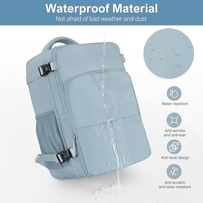 Travel Backpack, Carry on Flight Approved Backpack - Image 9