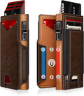 Wallet for Men Wallet with Slim Pop Up Card Holder 9-13 Cards, Bifold by SEMORID