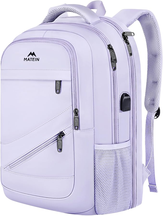 MATEIN College School Backpack for Women, 17 Inch Large College Laptop Bookbag by MATEIN