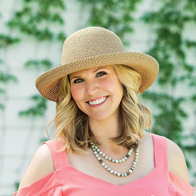 Wallaroo Hat Company – Women’s Amelia Sun Hat – UPF 50+, Wide Brim, Adjustable - Image 2