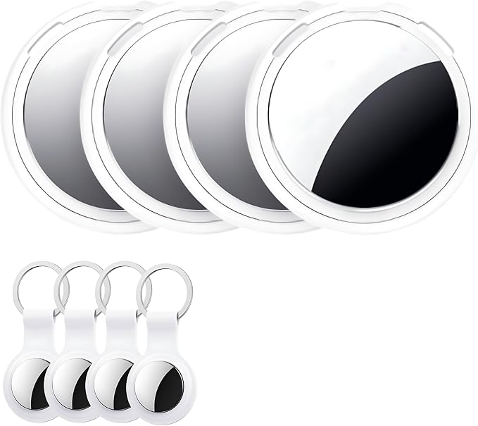 Tracker Tags-4 Pack Pair with Apple Find My Smart Bluetooth Tracking Tags Key by Votlik
