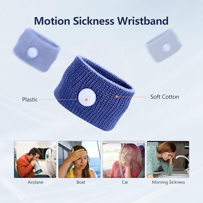 Motion Sickness Wristband, Anti-Nausea Acupressure Wrist Band - Image 2
