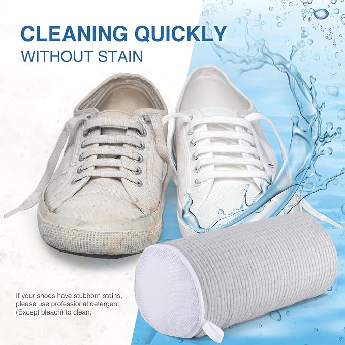 Shoe Laundry Bags for Washing Machine, 2024 New Reusable Laundry Shoe Bag for - Image 4