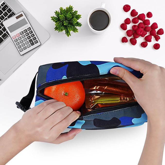 Cerbonny Small Insulated Cooler Bag, Freezable Lunch Bag - Image 5