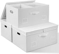 75 Quarts Extra Large Decorative Storage Bins by GraciadecoStorage