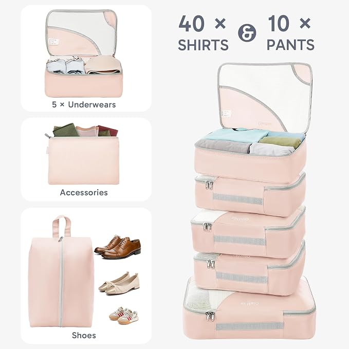 ALL INCLUDED 10 Set Durable Packing Cubes - Image 4