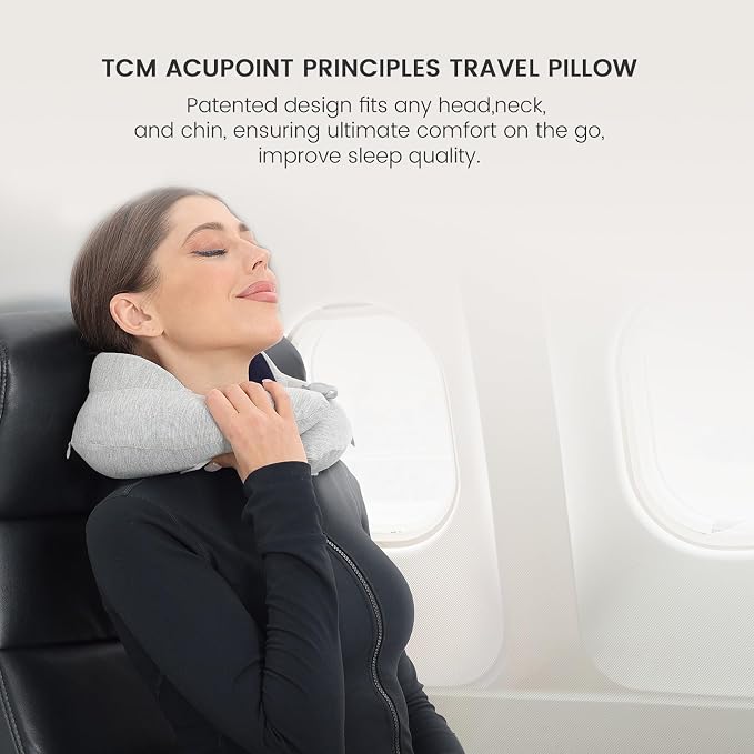 Inflatable Travel Pillow, Upgraded Travel Neck Pillow - Image 5