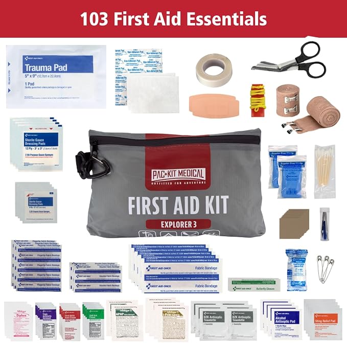 Pac-Kit Watertight Explorer 3 First Aid Kit - Image 2