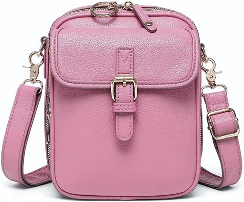 1060 Leather Crossbody Bags for Women Anti-Theft Vegan Purse by 1060BrandExperts