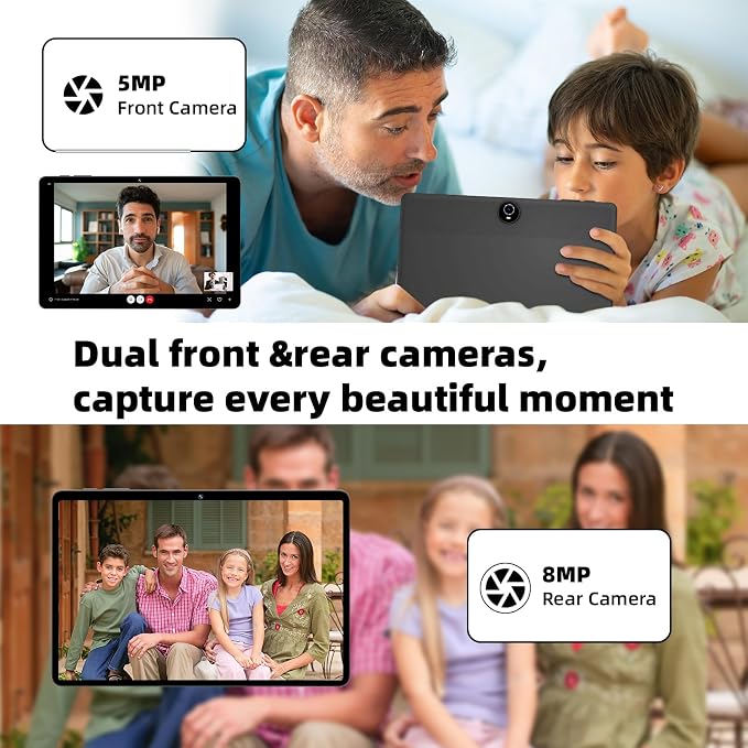 2025 Upgraded Android 14 Tablet, 11inch Tablet PC, Support Face Unlock - Image 6