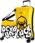 Ride on Kids Luggage with Wheels by AOWEILA