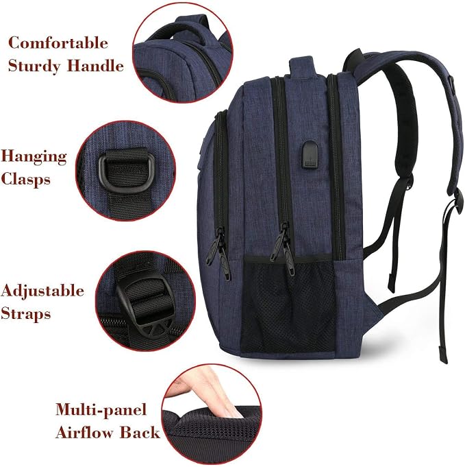 MATEIN Laptop Backpack, Slim Travel Backpack - Image 3