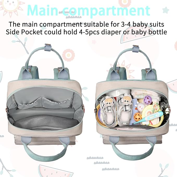 Diaper Bag Backpack, Baby Diaper Bag - Image 7