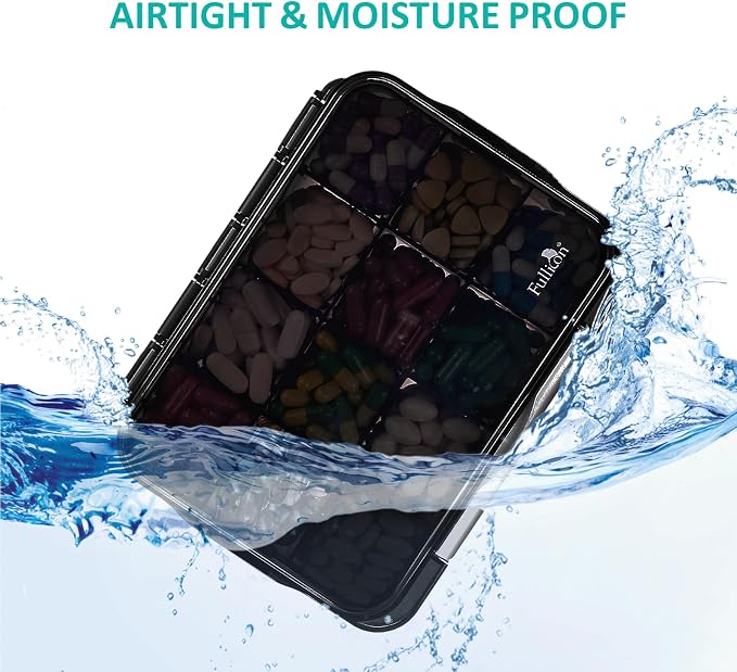 Fullicon Daily Travel Moisture Proof Pill Case - Image 3