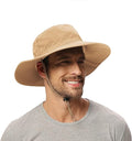 Rosoz Sun Hat for Men Women Boonie Bucket Hat Wide Brim Breathable Cooling by Rosoz