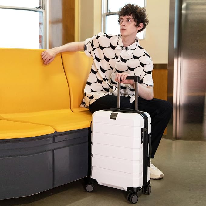 KROSER Hardside Expandable Carry On Luggage - Image 6
