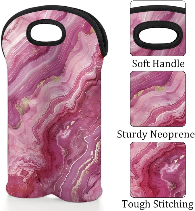 Wine Carrier Tote Personalized Bag - Image 3