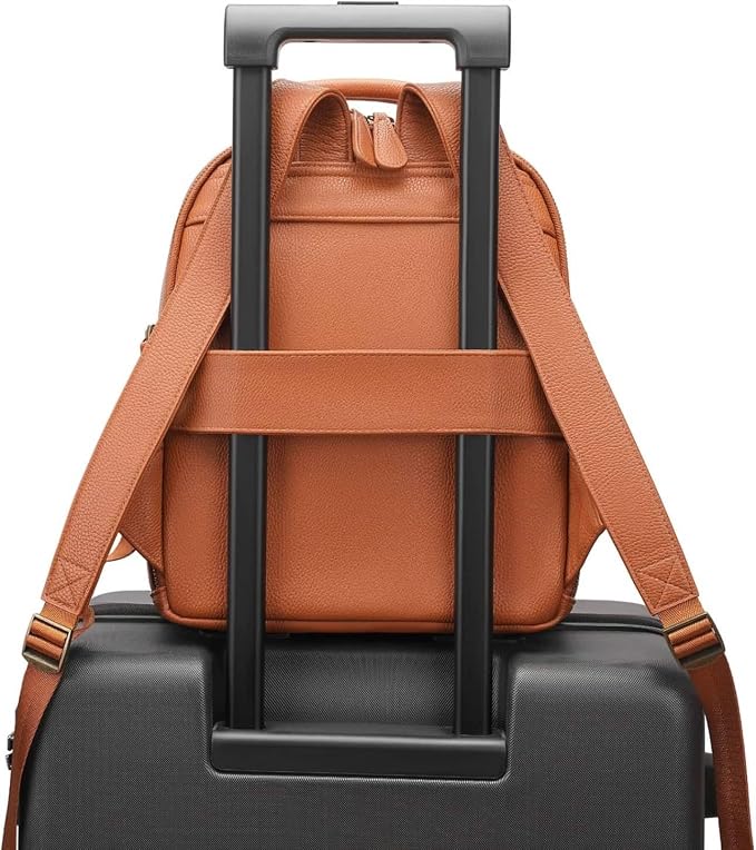 Small Camera Backpack, Classic PU Leather - Image 8