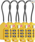 LUGGEX TSA Locks for Luggage, Suitcase Locks TSA Approved, Luggage Locks by LuggeXLUGGAGE
