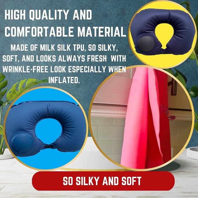 Inflatable Travel Pillows for Airplanes - Image 6