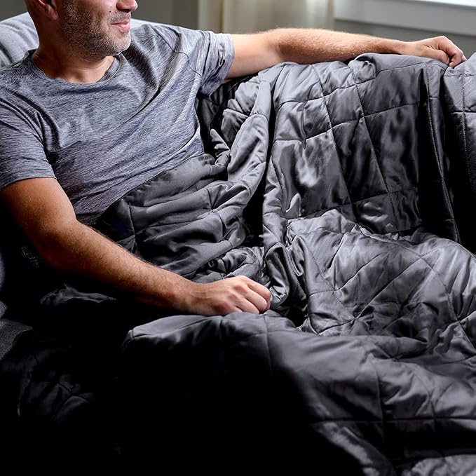 LUXOME Lightweight Blanket | 100% Rayon from Bamboo Fabric & Fill | King/Cal - Image 2