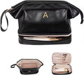 Birthday Gift Ideas, Gifts for Women, Initial Large Makeup Bag for Her by Vogewood